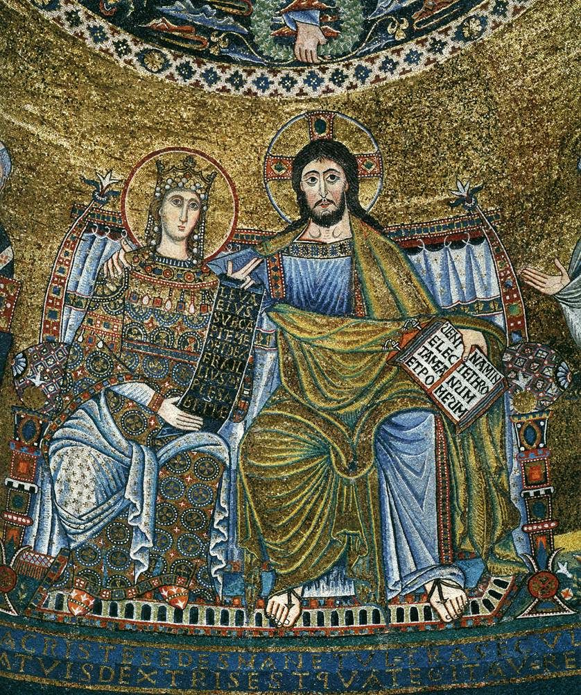 Santa Maria in trastevere 모자이크.jpg