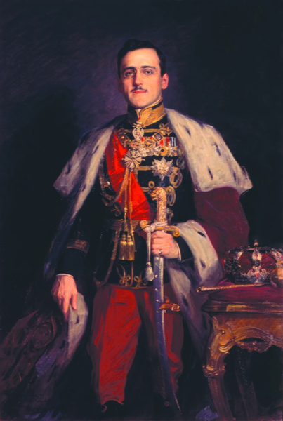 파일:Offical Portrait of King Aleksnadar I.png
