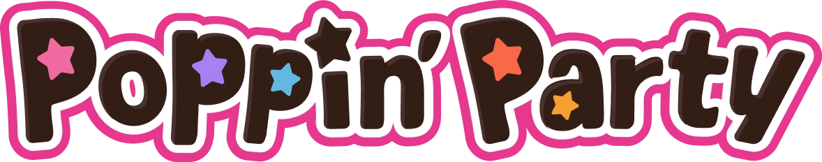 뱅드림! Poppin'Party 로고.webp