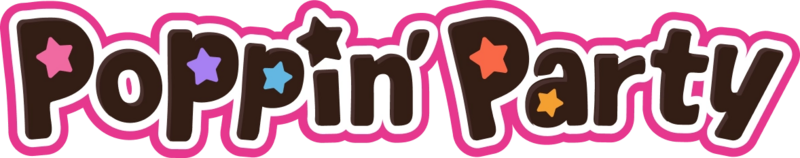 파일:뱅드림! Poppin'Party 로고.webp
