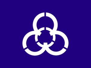 Flag of Kantou Prefecture and Dairen City.png