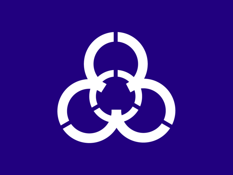 파일:Flag of Kantou Prefecture and Dairen City.png